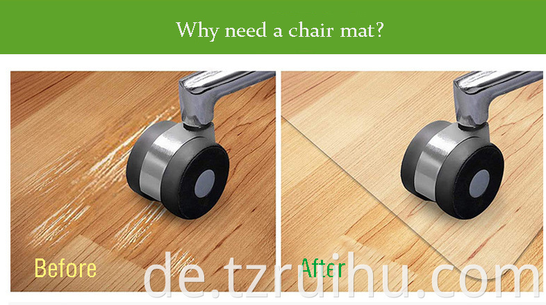 dining chair as office chair mat